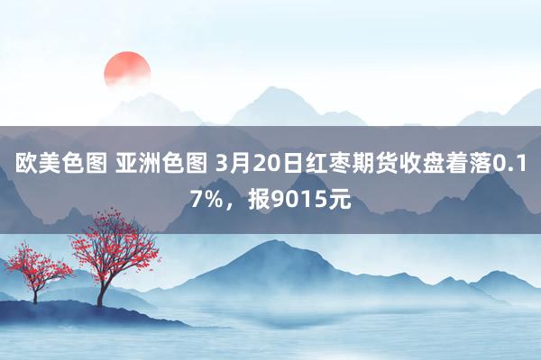 欧美色图 亚洲色图 3月20日红枣期货收盘着落0.17%，报9015元
